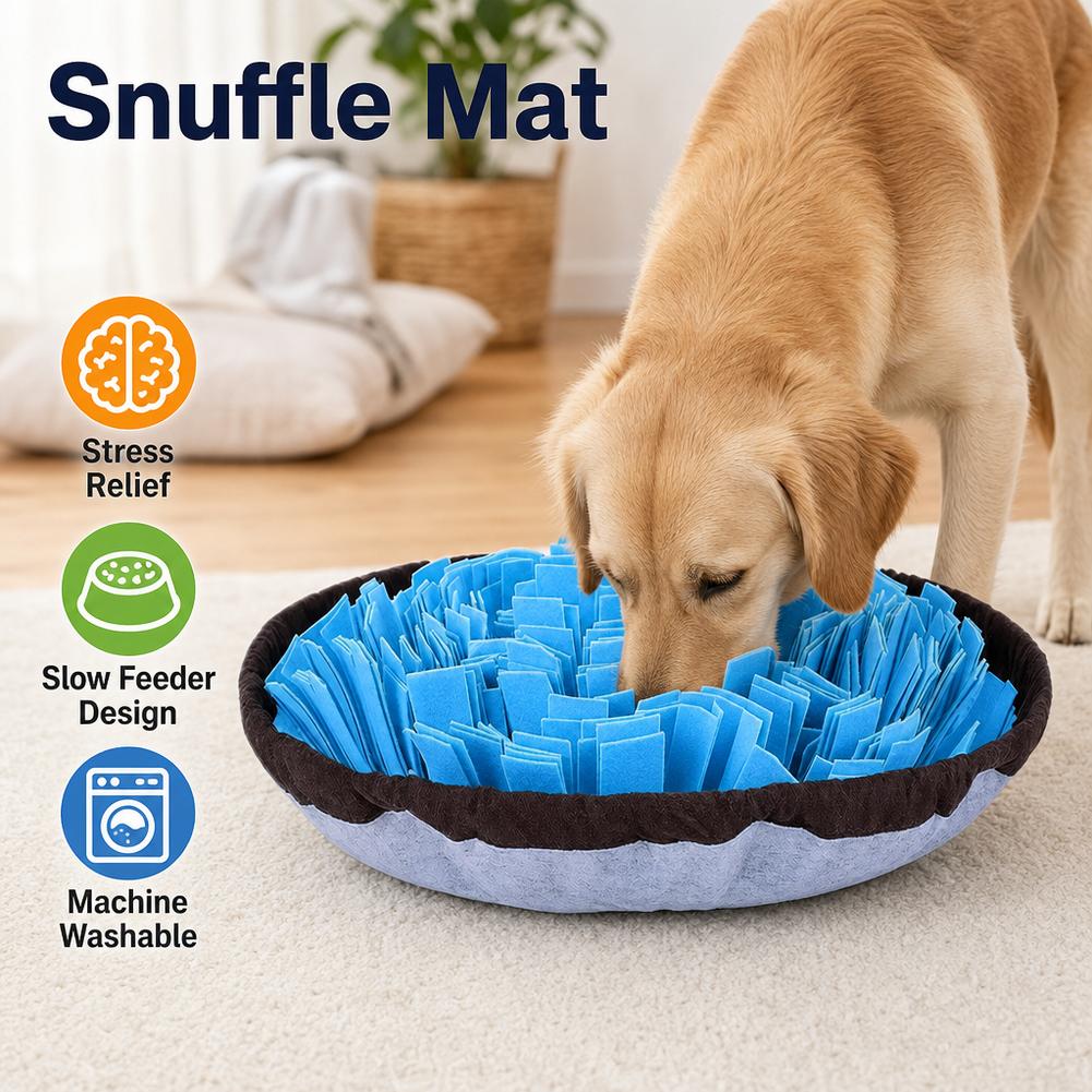 Dog Puzzle Feeder Toy - Alas Pengumpan Interaktif untuk Anjing, Mainan