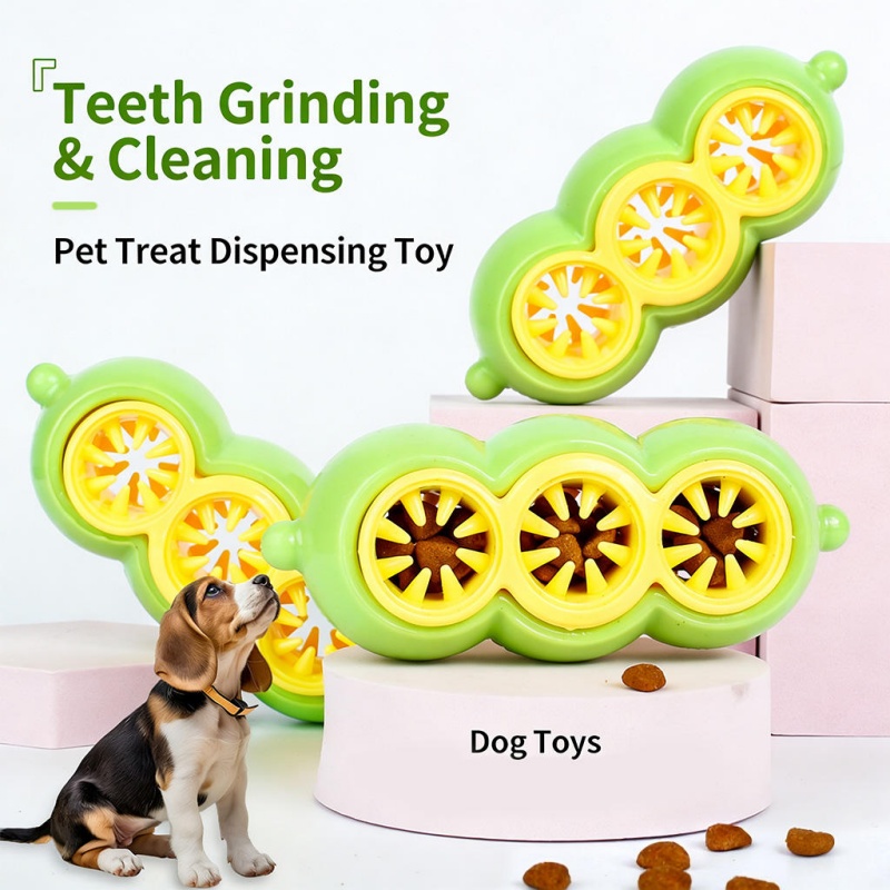 Rubber Treat Dispensing Dog Toy - Mainan Kunyah Anjing dengan Dispenser Permen