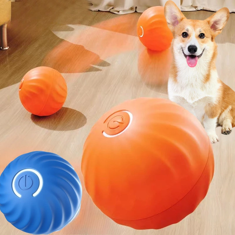 Automatic Moving Dog Ball - Bola Mainan Anjing Otomatis yang Bergerak,