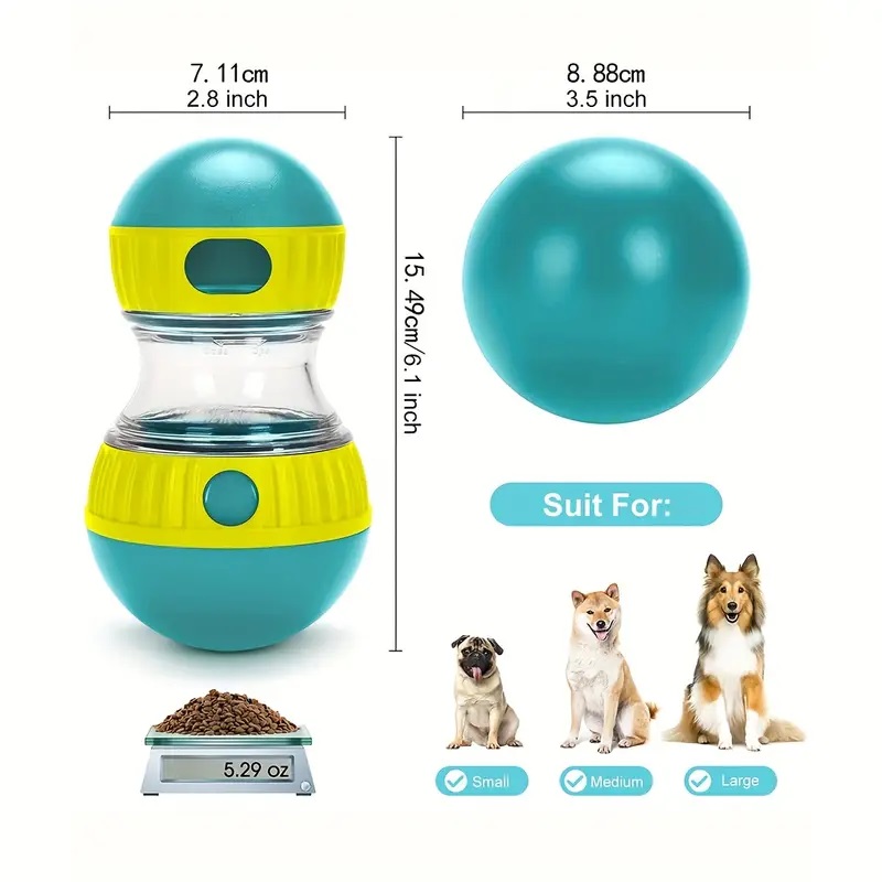 Mainan Dispenser Camilan Anjin - Dog Puzzle Feeder Toy ulasan dan harga