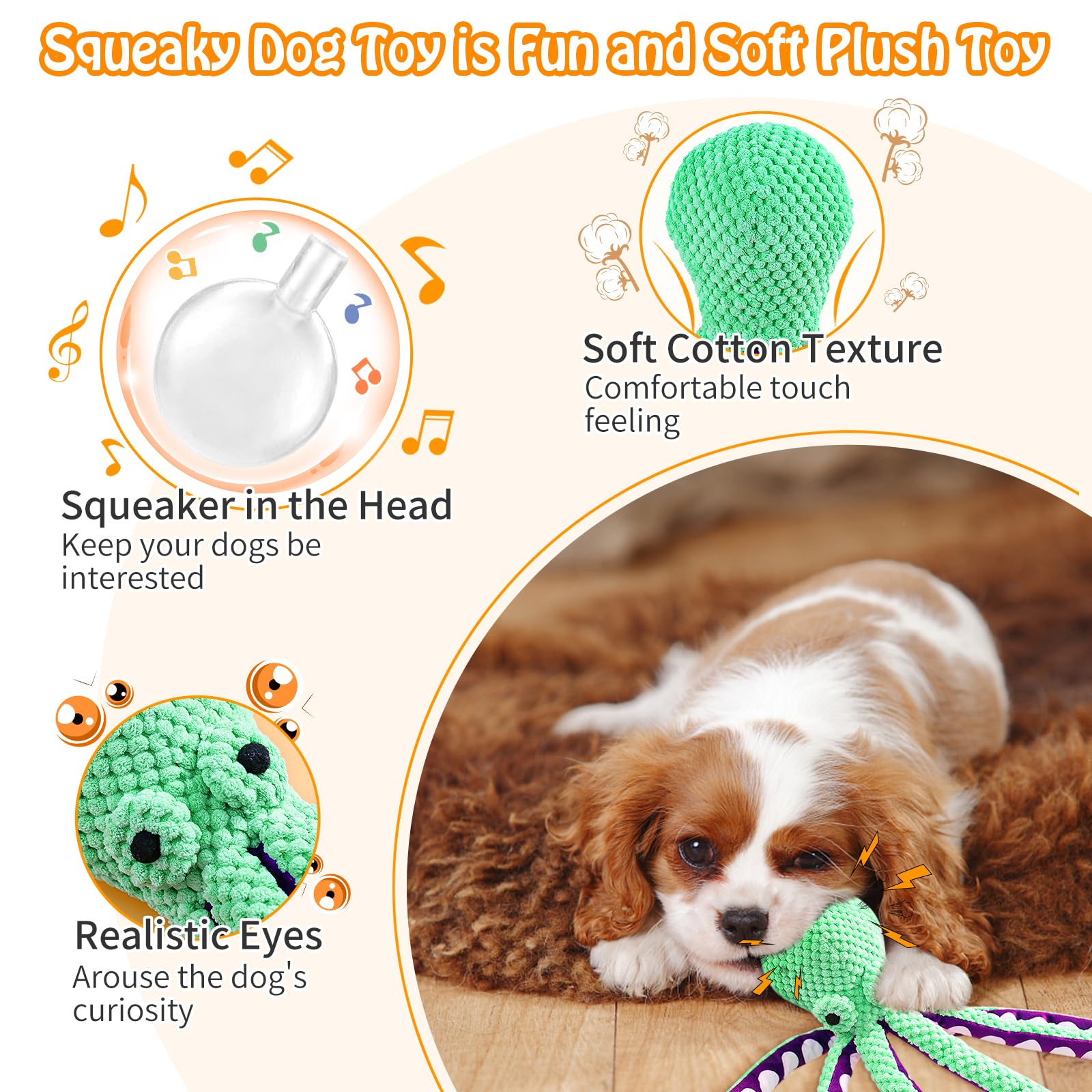 Mainan Anjing Berbentuk Gurita - Indestructible Dog Chew Toy ulasan dan harga