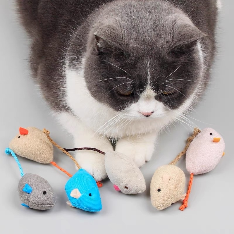 Mainan Kucing Berbentuk Tikus  - Catnip Interactive Plush Mouse ulasan dan harga
