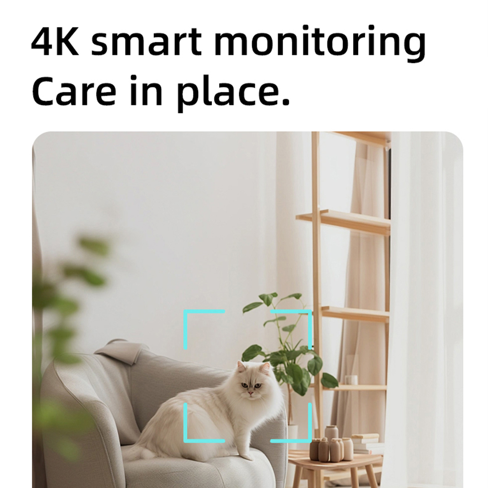 Kamera Pintar AI 4K HD untuk H - Pet Feeders ulasan dan harga