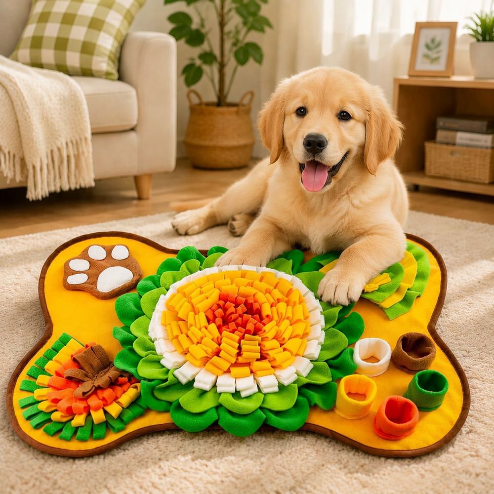 Alas Makan Anjing Berbentuk Tu - Dog Puzzle Feeder Toy ulasan dan harga