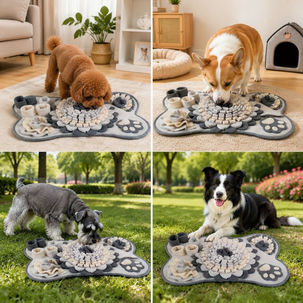 Alas Makan Anjing Berbentuk Tu - Dog Puzzle Feeder Toy ulasan dan harga